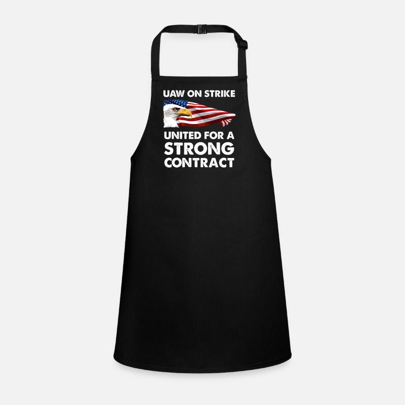 UAW on Strike - United for a Strong Contract Children's Apron