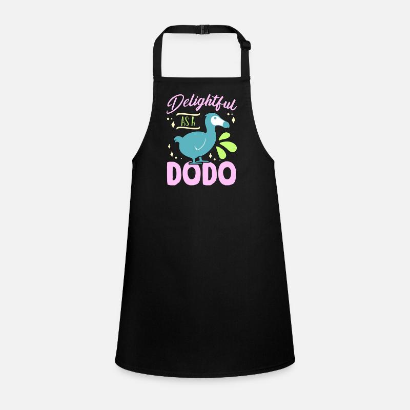 Dodo Bird Delightful As A Dodo Flightless Birds Children's Apron