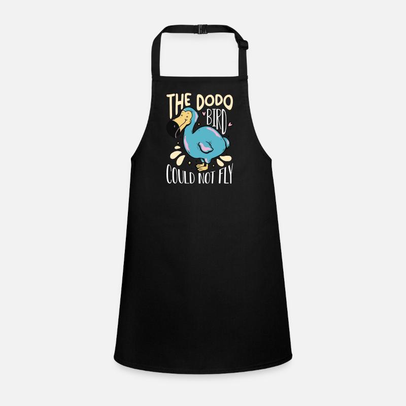 The Dodo Bird Could Not Fly Flightless Ornithology Children's Apron
