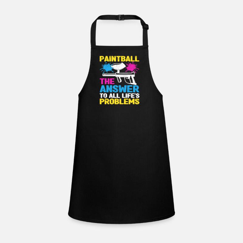 Paintball The answer to all life's problems Children's Apron