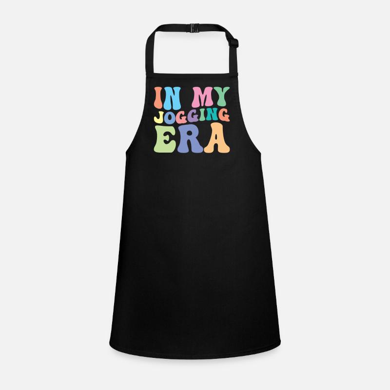 Jogging Retro Groovy In Mine Children's Apron