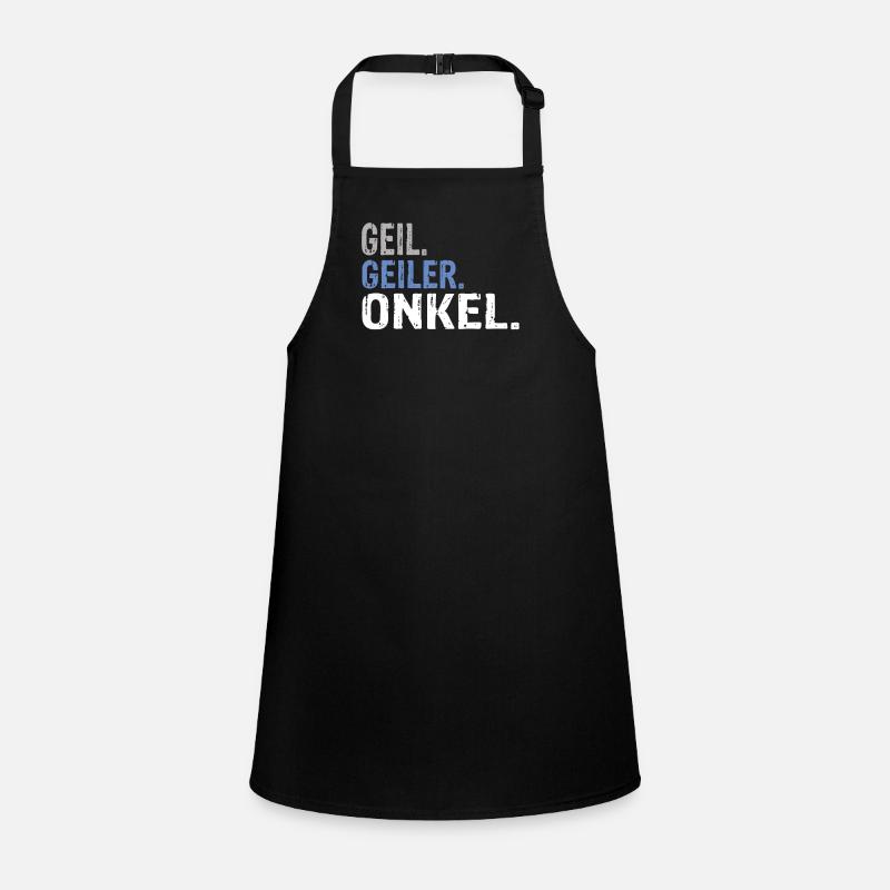 Onkel Onkel Geburtstag Onkel Spruch Onkel Neffe Schürze für Kinder