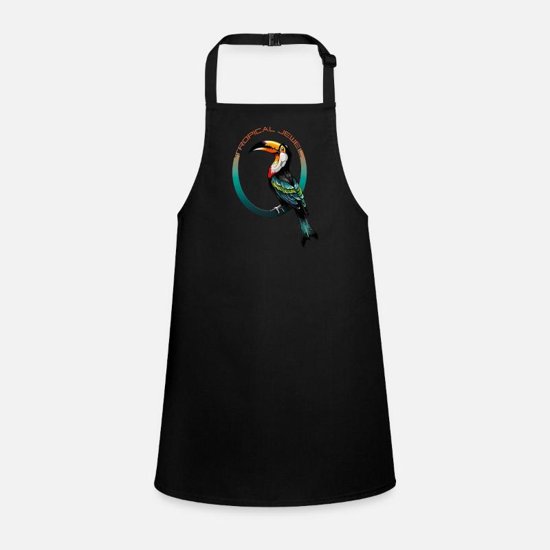 Joyau tropical: Toucan Delight Tablier Enfant