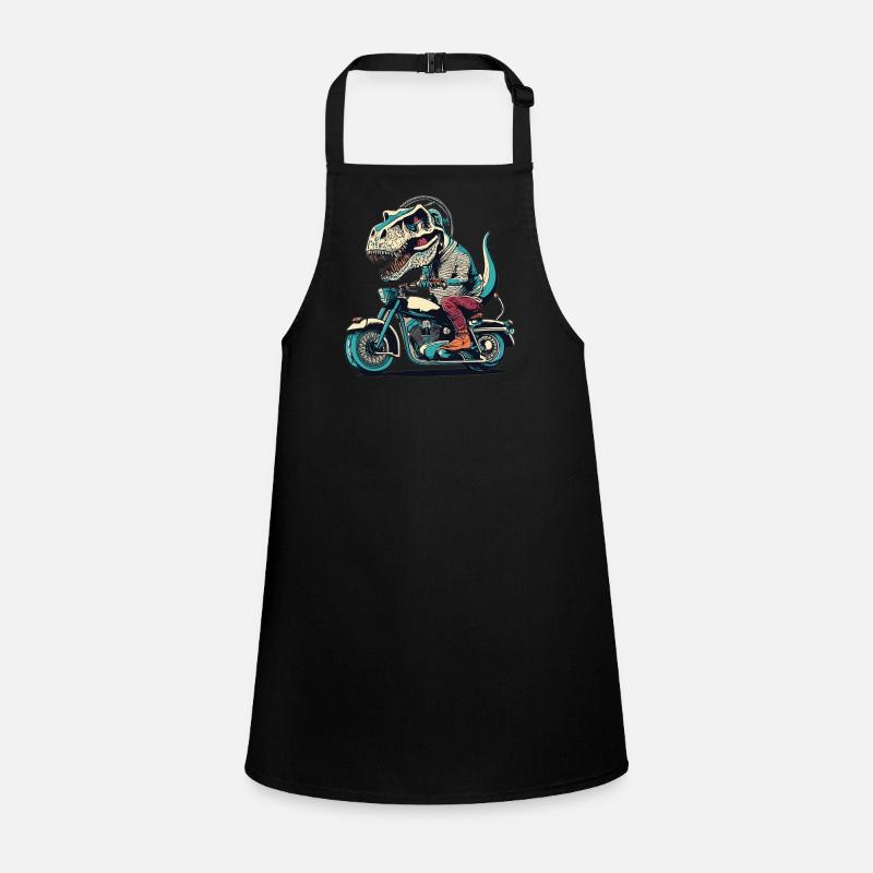 T-Rex Biker - A Primeval Ride Children's Apron