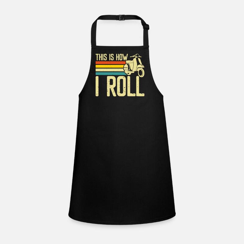 Scooter Scooter Driver Scooter Children's Apron