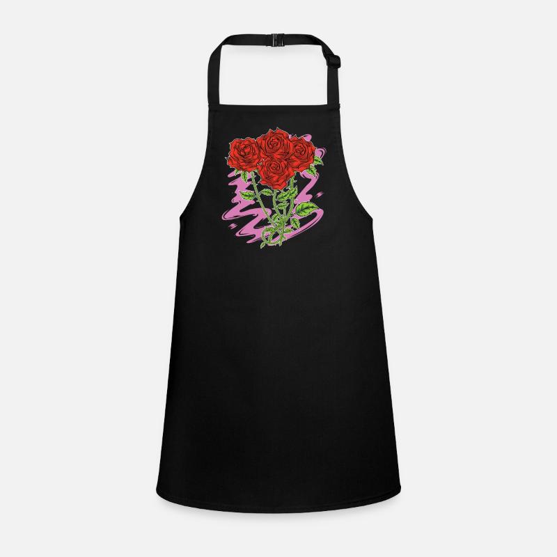 Nature Botanique Fleurs Fleurs Cadeau Roses Tablier Enfant
