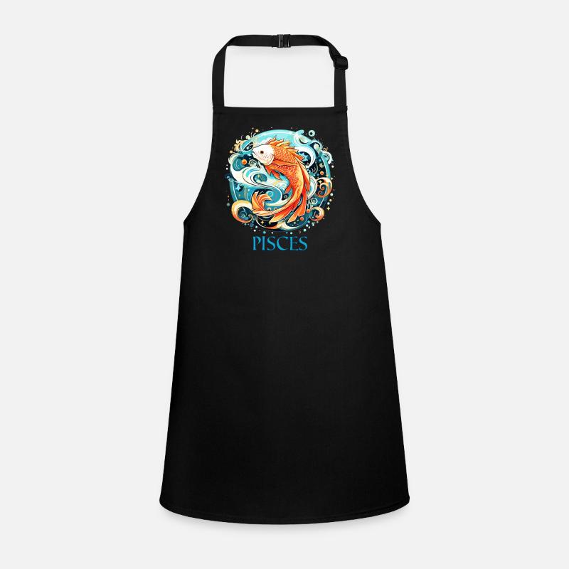 Fische Astrologie Sternzeichen Design - Cool Fische Schürze für Kinder