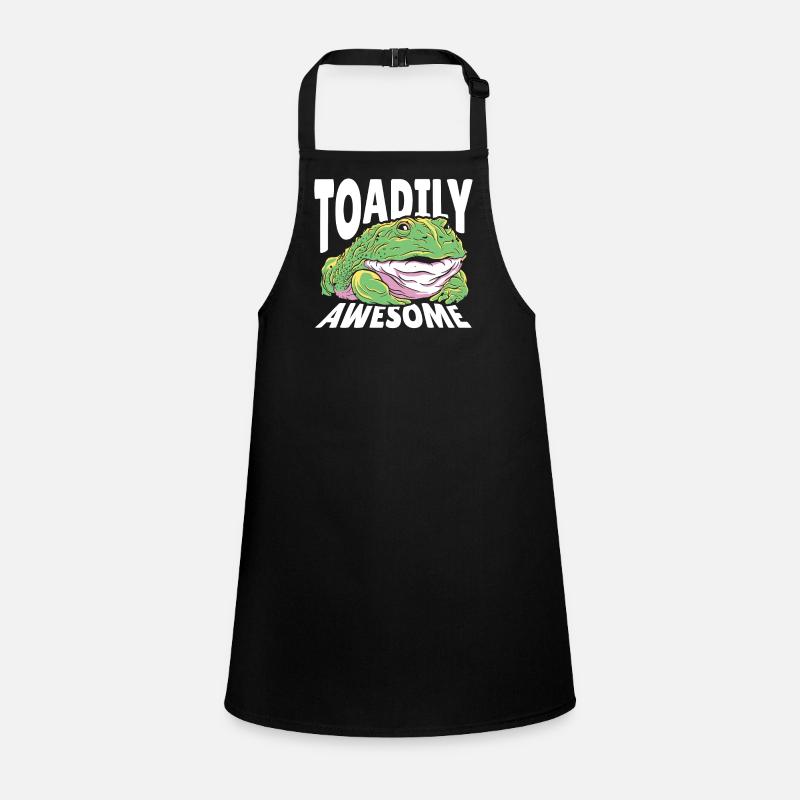 Frog Lover Toadily Awesome Amphibian Frog Children's Apron
