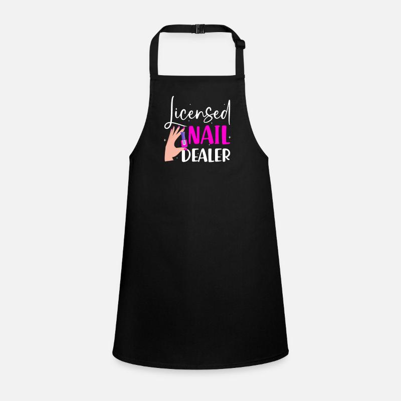 Nail Tech Manicure Nail Technician Children's Apron