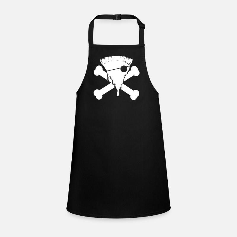 Pizza Pirate - Tablier Enfant - noir