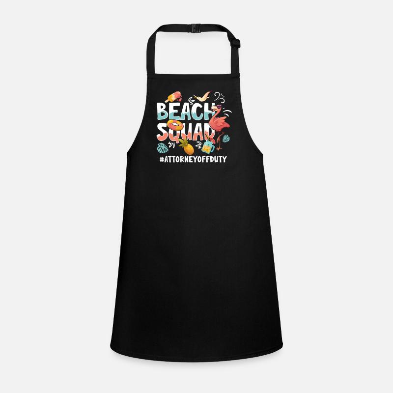 Attorney Vacation Beach Group Children's Apron