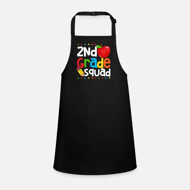 2nd Grade Squad Second Teacher Student 100th Day Children's Apron