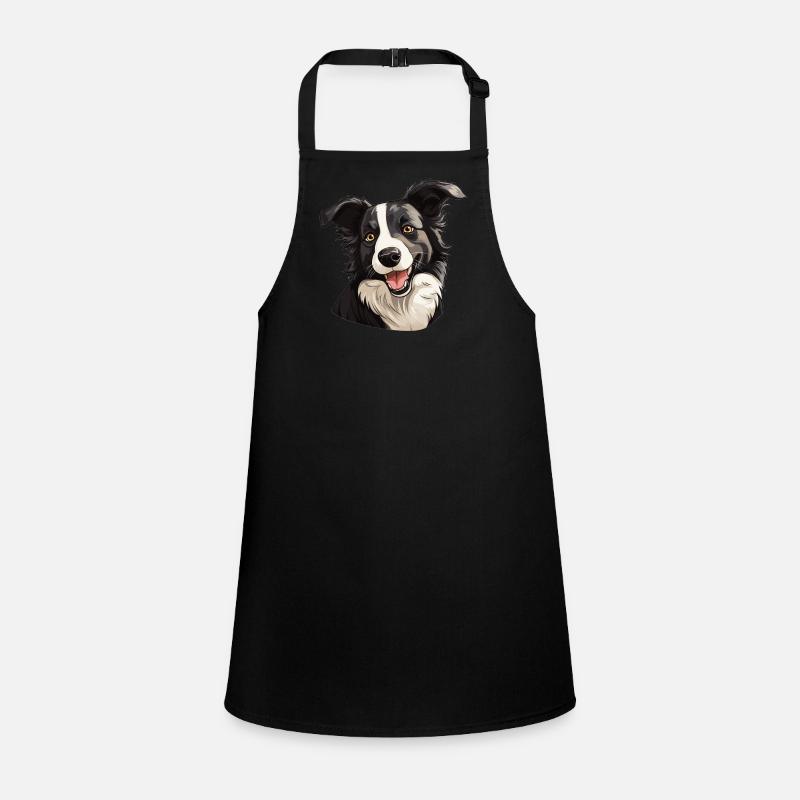 Chien Border Collie Tablier Enfant
