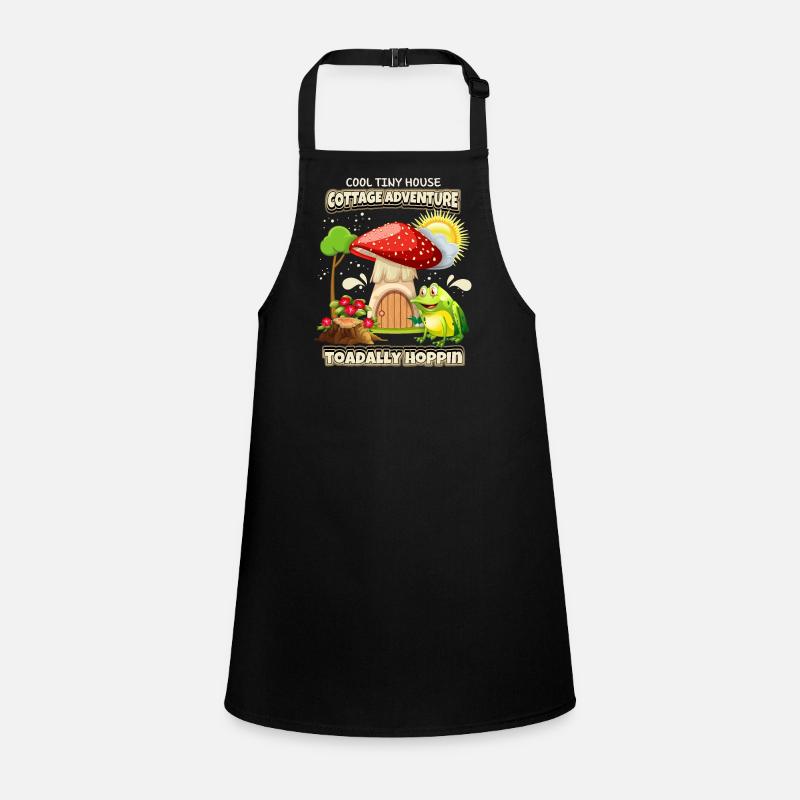 Funny Frog, Cottagecore Saying, Faecore Children's Apron