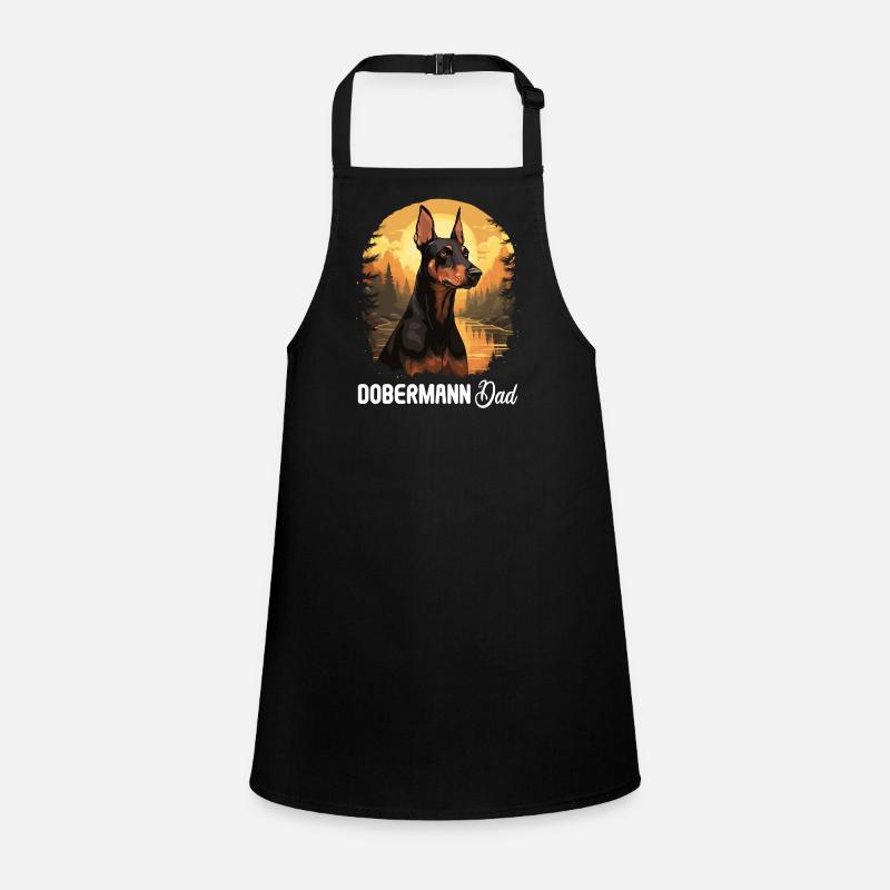 Dog Doberman Children's Apron