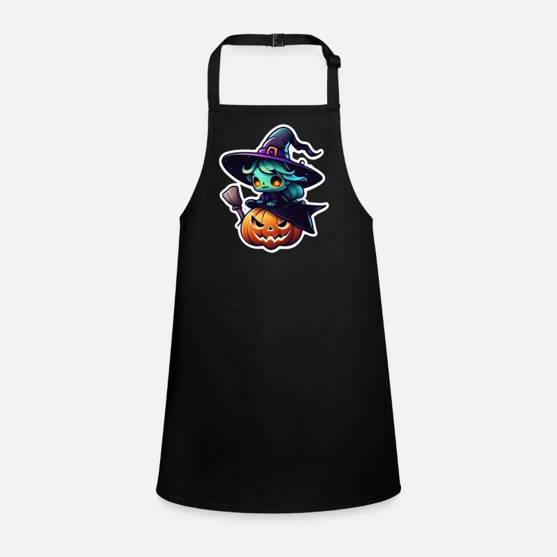 Halloween - Pumpkin and Witch Children's Apron