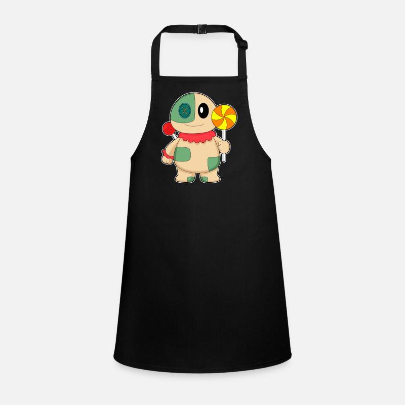 Poupée vaudou Halloween sucettes Tablier Enfant