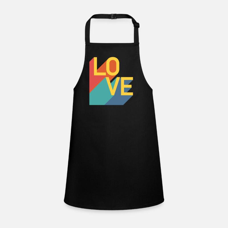LOVE - Retro Children's Apron