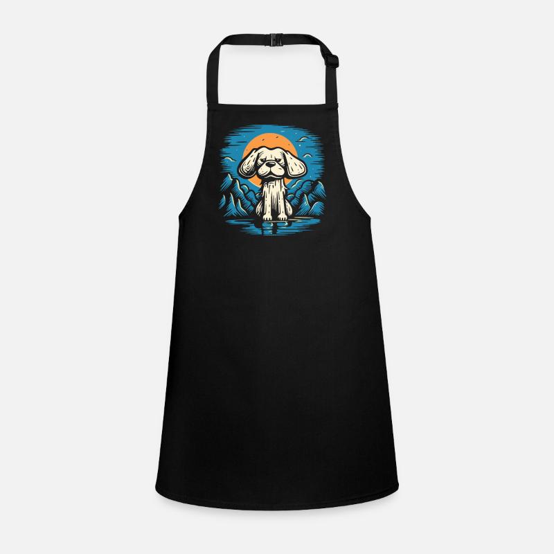 Little sad dog Children's Apron