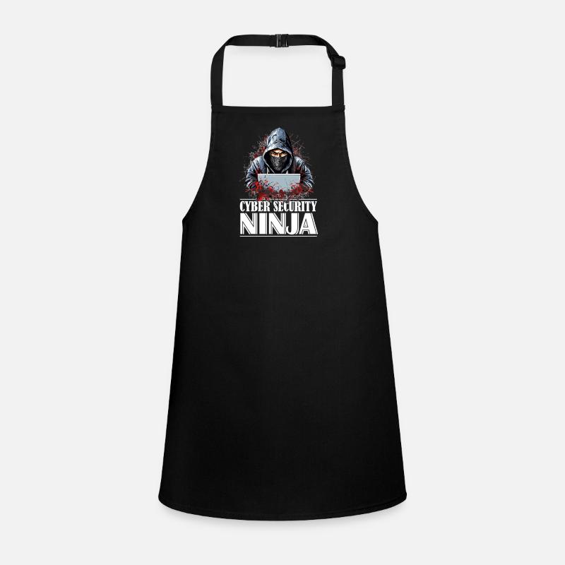 Ethical Hacker Pride: Cyber Security Ninja Children's Apron