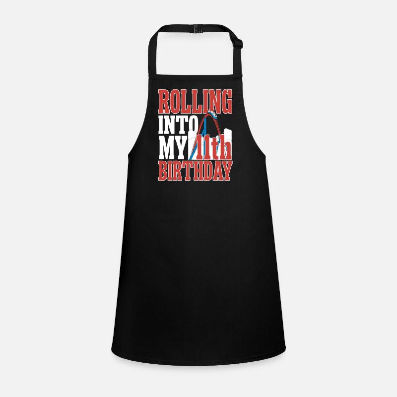 Roller Coaster Roller Coaster Amusement Park Children's Apron