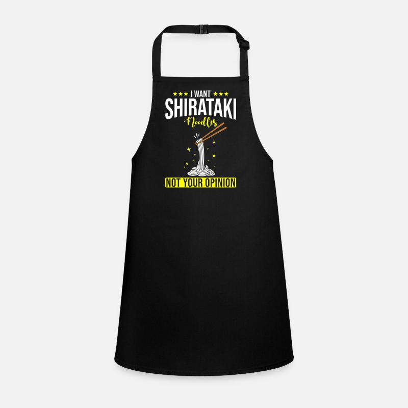 Nouilles Shiritaki Tablier Enfant