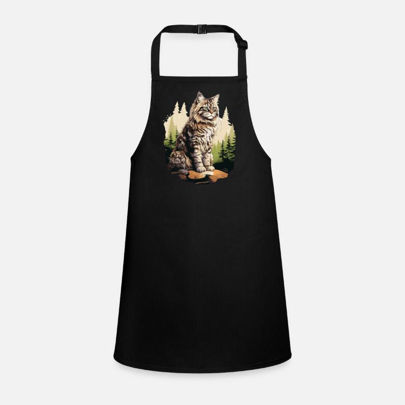 Norwegian Forest Cat Children's Apron