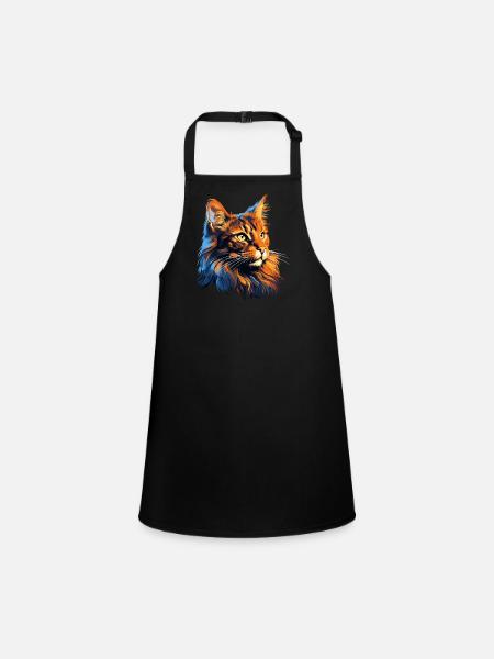 Maine Coon - Grembiuli per bambini - nero