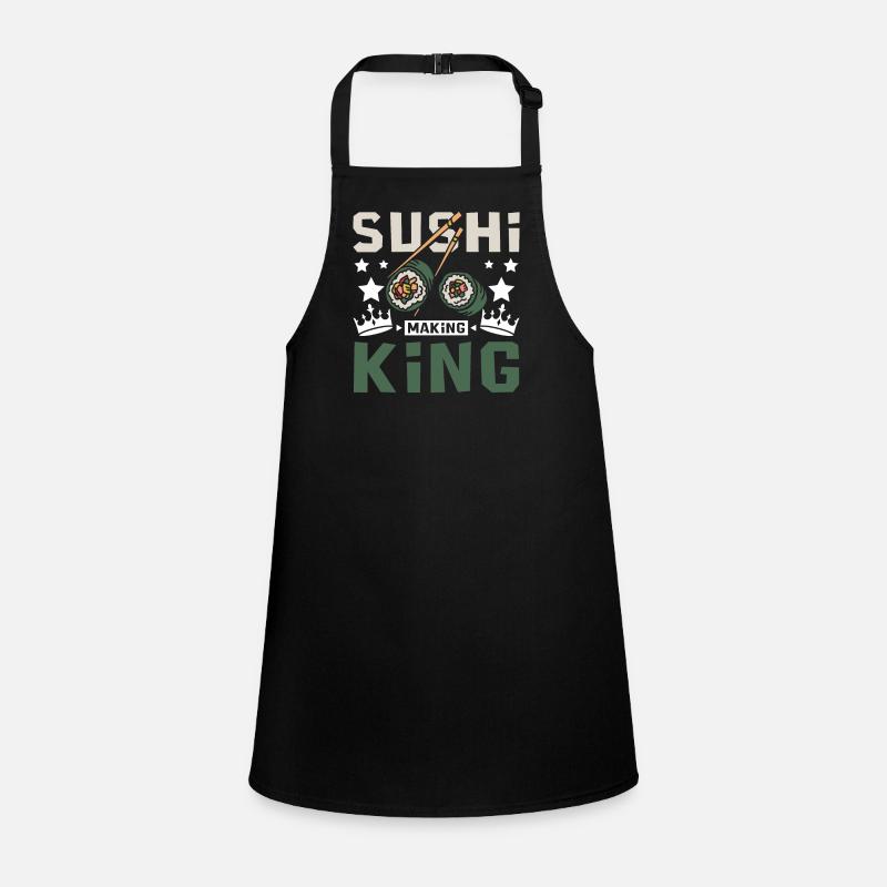 Sushi making king Schürze für Kinder