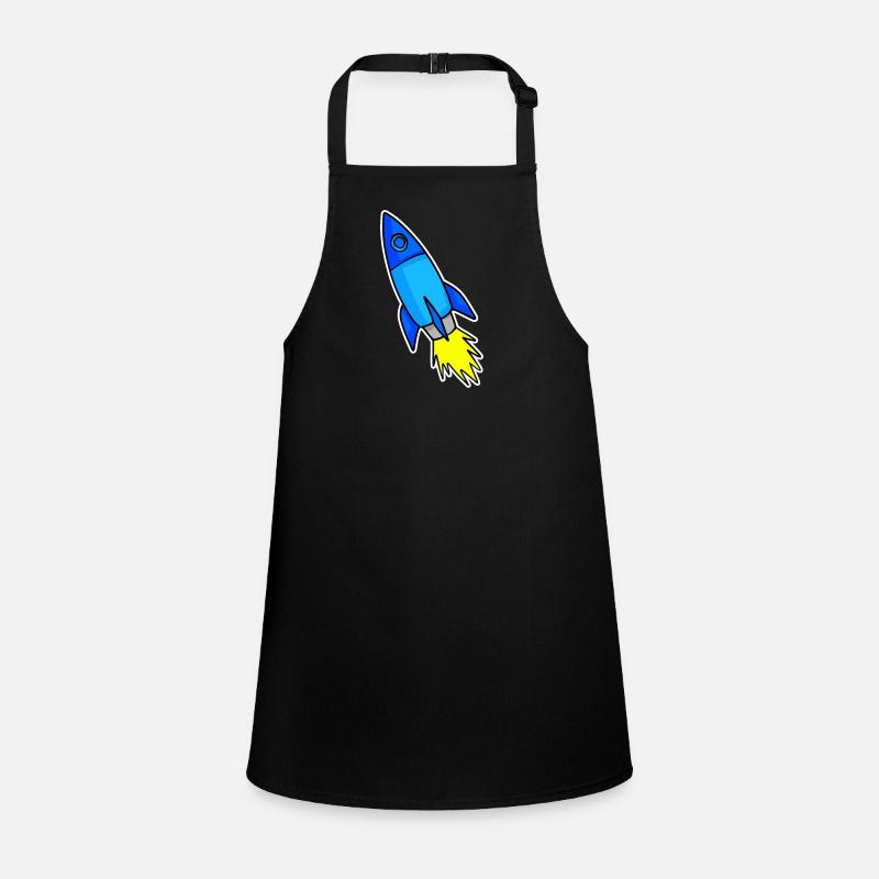 Blue Rocket Children's Apron