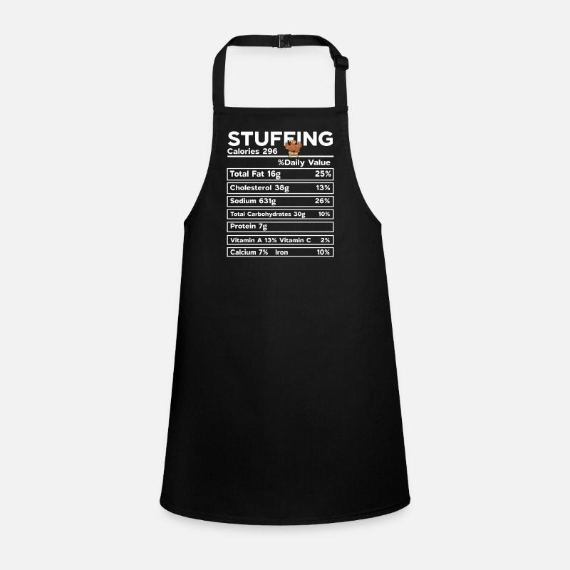 Funny Stuffing for Family Thanksgiving Nutrition Children's Apron
