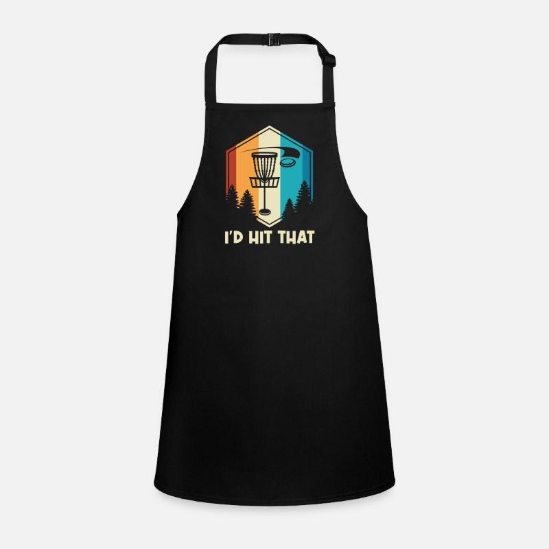 I'd Hit the Disc Disc Golf Disc Children's Apron