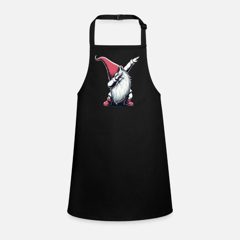 Dabbing Gnome Dab Père Noël Tablier Enfant