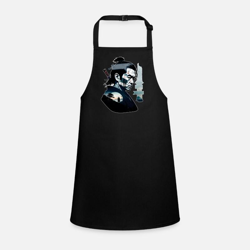 Samurai Warrior - Japan - Demon Children's Apron