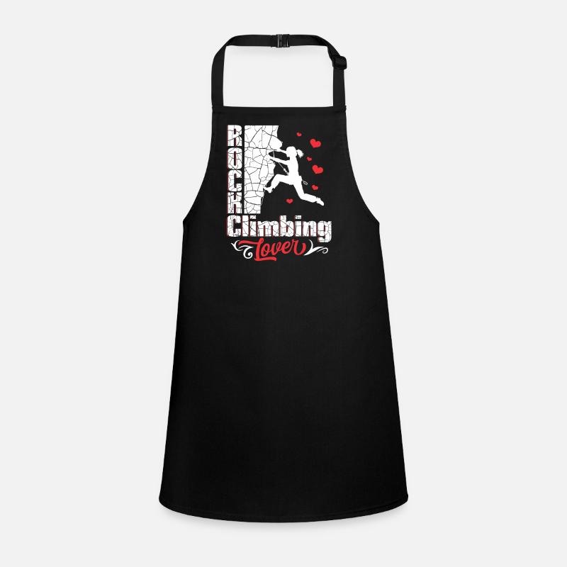 Rock Climbing Lover Children's Apron