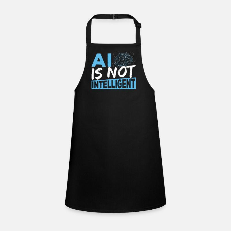 Digital Brain Robot AI Artificial General Children's Apron