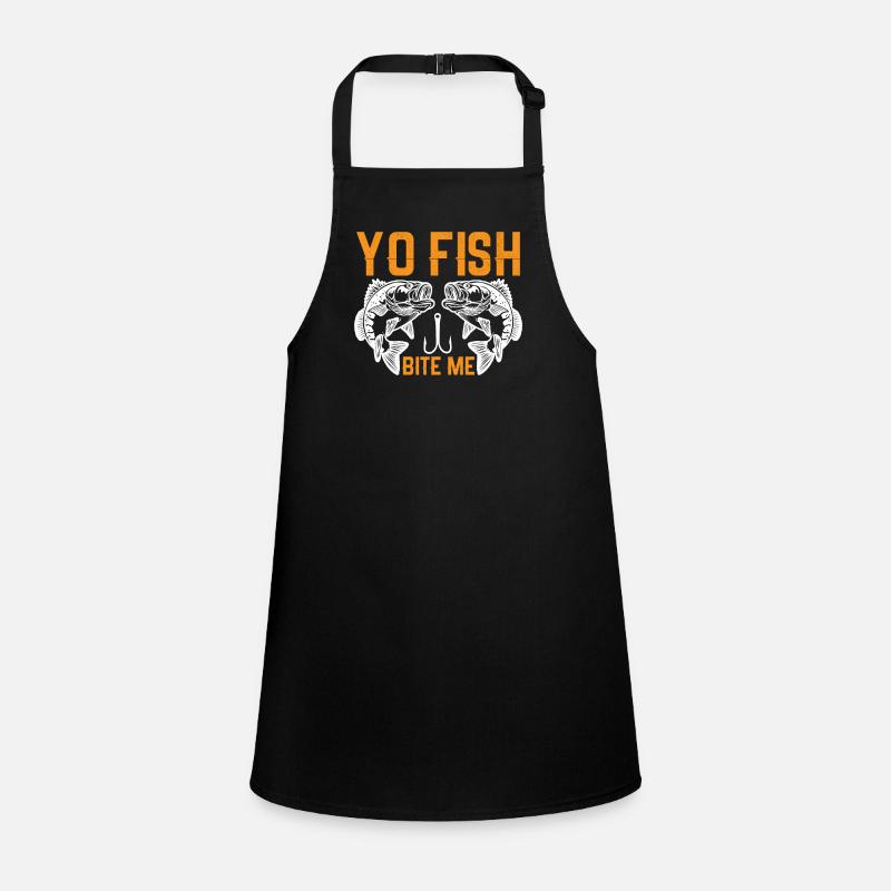 Yo, fish, bite me Children's Apron