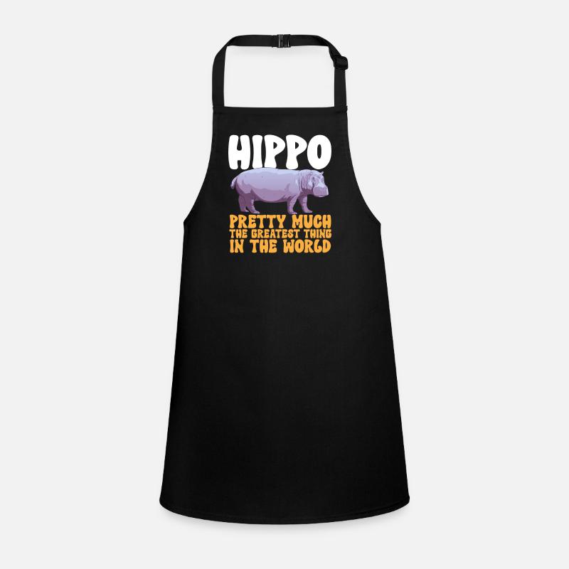 Hippopotame Hippopotame Tablier Enfant