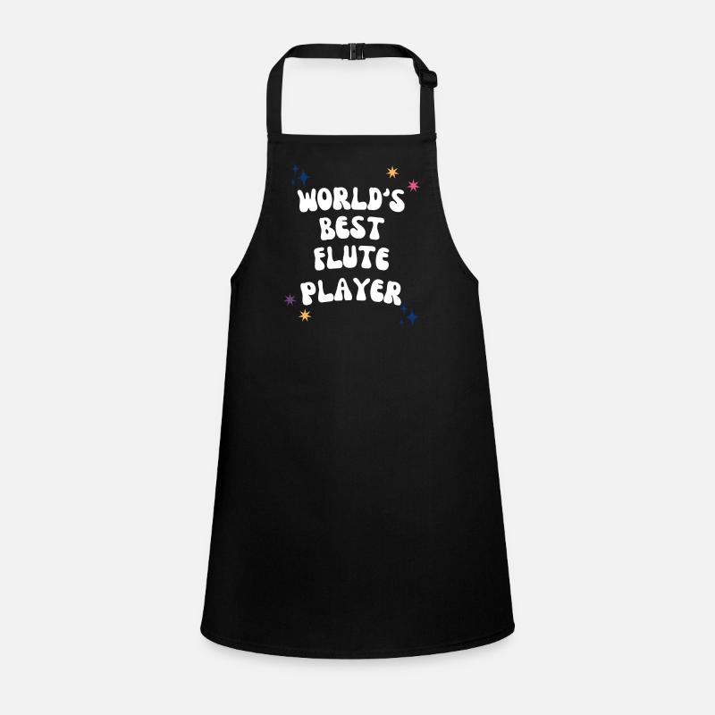 World's Best Flute Player Children's Apron