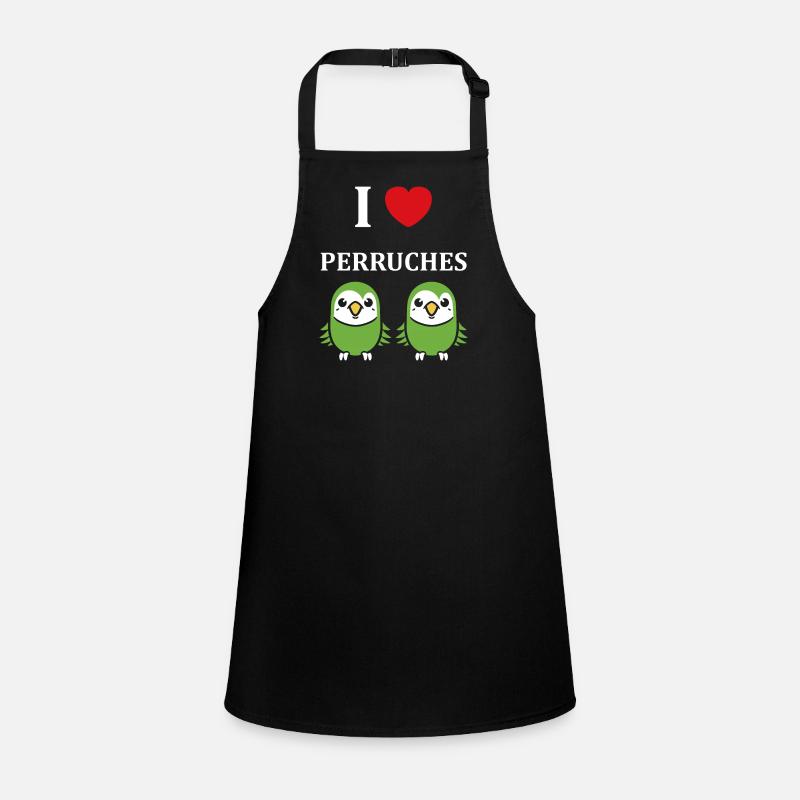 Oiseaux pérruche humour petite perruche Tablier Enfant