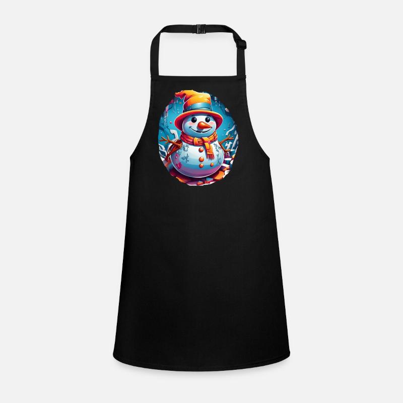 Snowman, snowman Children's Apron