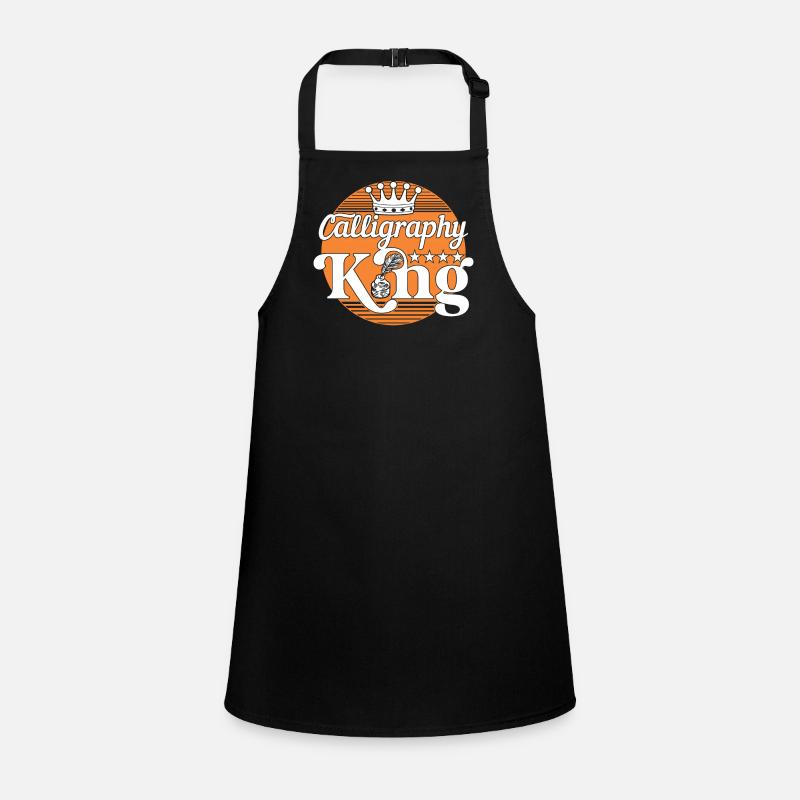Calligraphy King Children's Apron