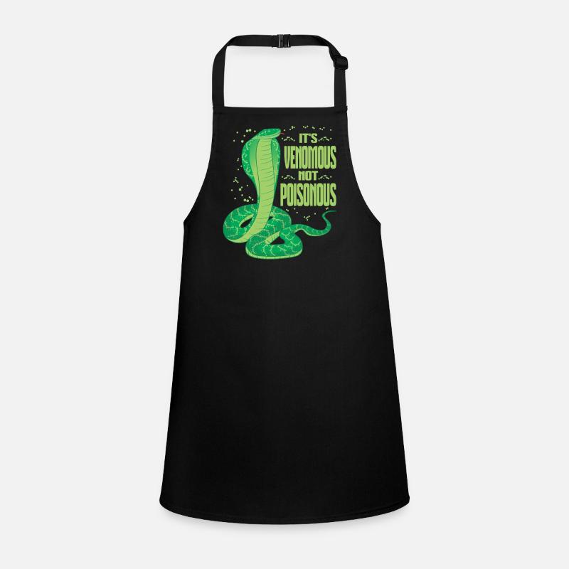 It's venomous not poisonous Children's Apron