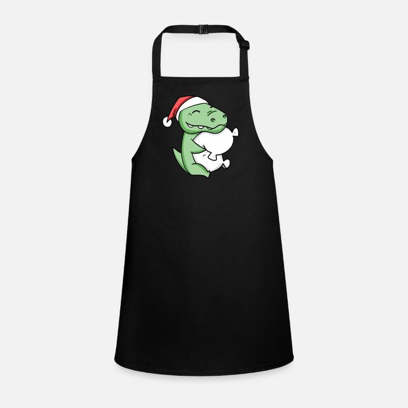 Crocodile Cute Tired Sleeping In Christmas Children's Apron