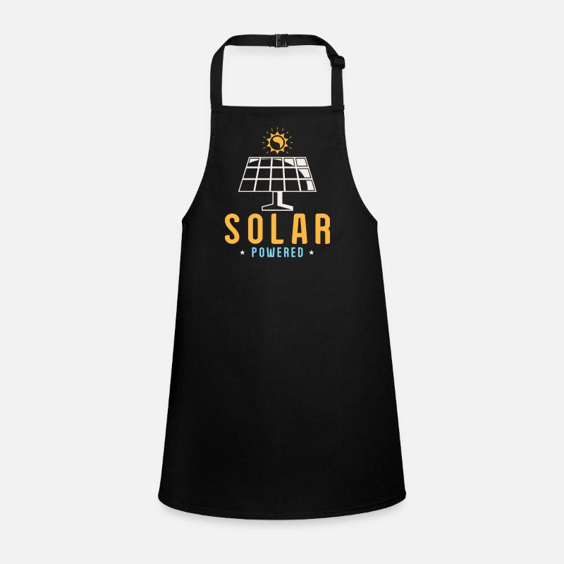 Solar Panel Solar Energy Solar Power Children's Apron