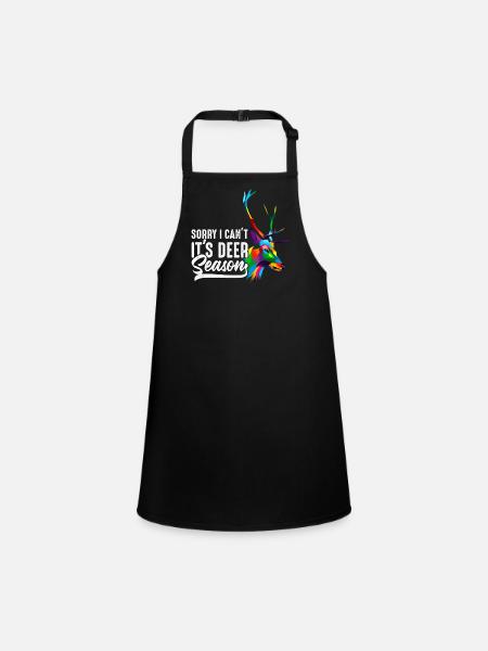 Sorry, I can't - Children's Apron - black - Front