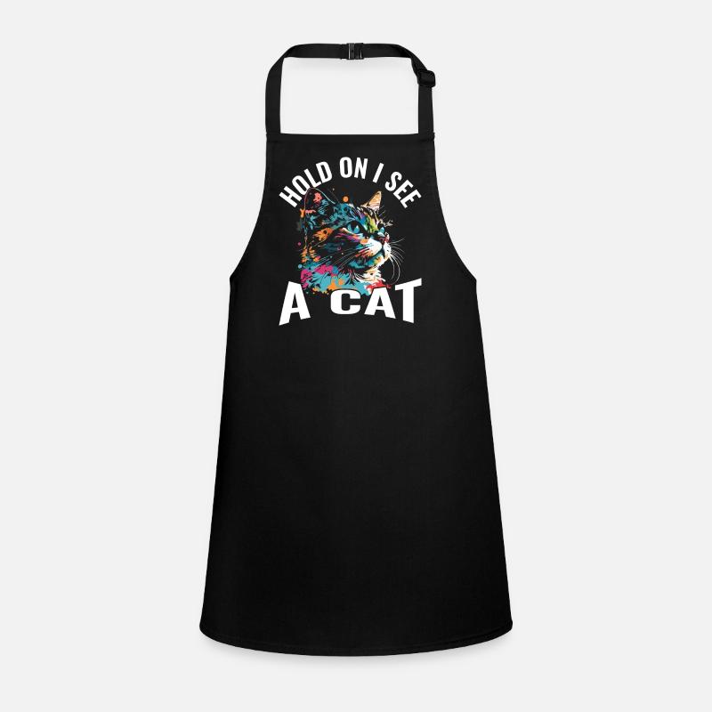Attends, je vois un chat Tablier Enfant