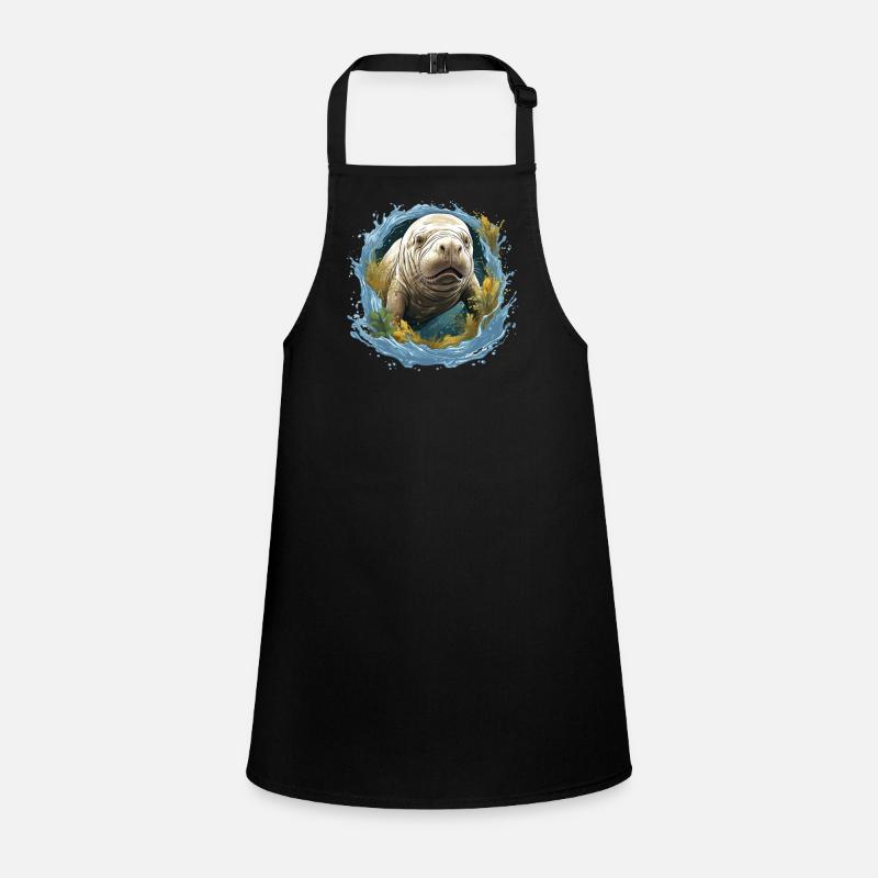Save the manatees Aquatic animals Manatees Children's Apron