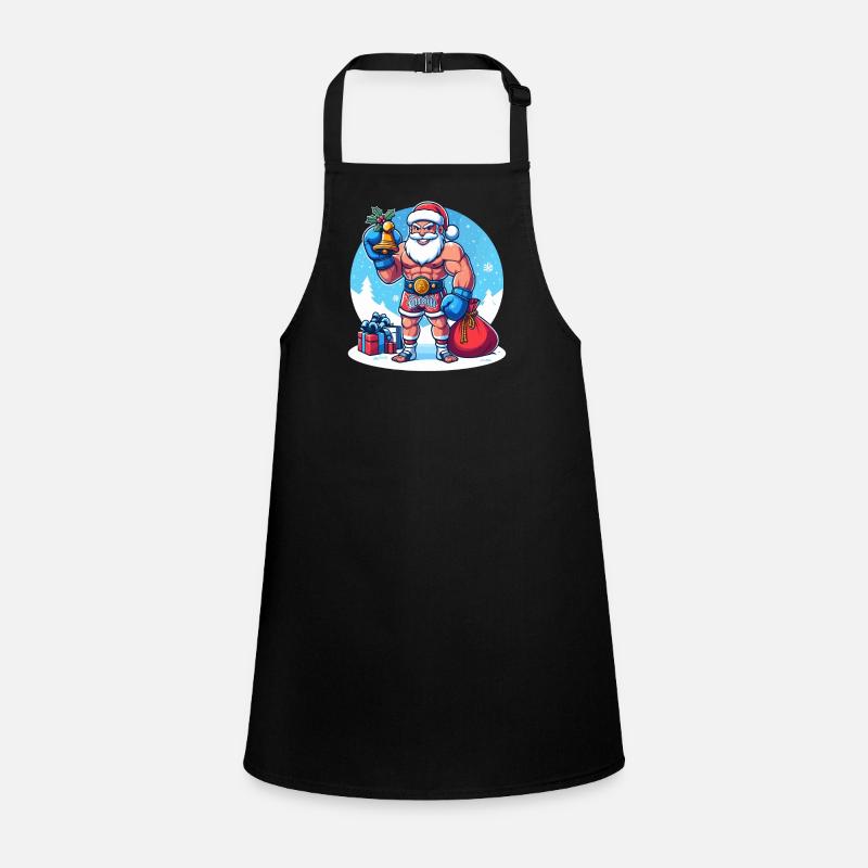 Muay Thai Christmas Children's Apron