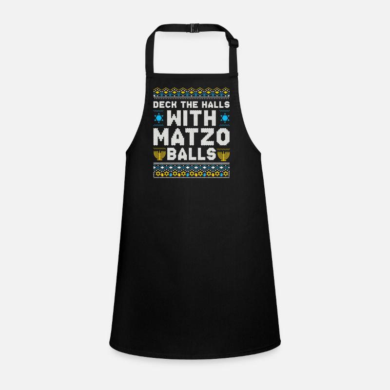 Happy Chrismukkah Christmas Hanukkah Xmas Children's Apron